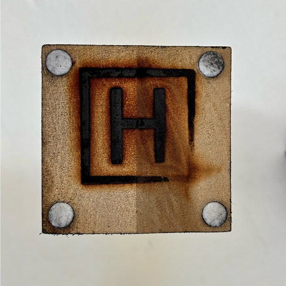 Harp Design Co. Lathe Turned Wood Candlestick Pair in Black - Picture 5 of 5